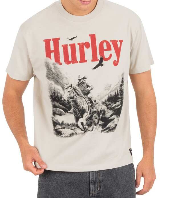 ハーレー メンズ トップス シャツ Hurley Trail Runner Short Sleeve TShirt Bone