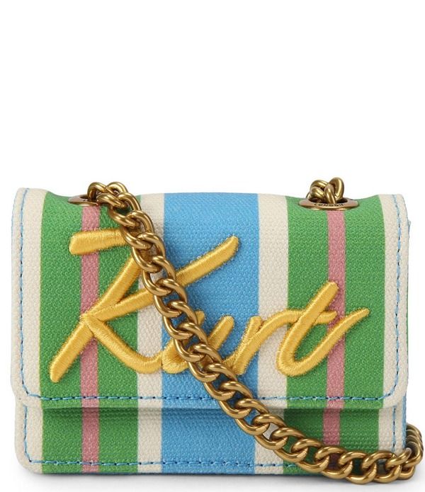 カートジェイガーロンドン レディース バッグ Kurt Geiger London Kurts Cabana Micro Kurt Crossbody Bag Blue Green ブルー