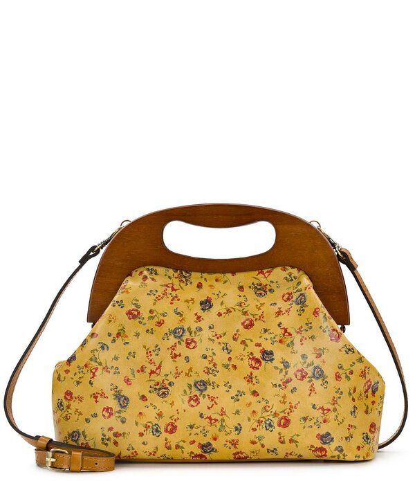 パトリシアナシュ レディース バッグ フラワー柄 フラワー Patricia Nash Sandrine Floral Wooden Frame Clutch Fleur De Jardin