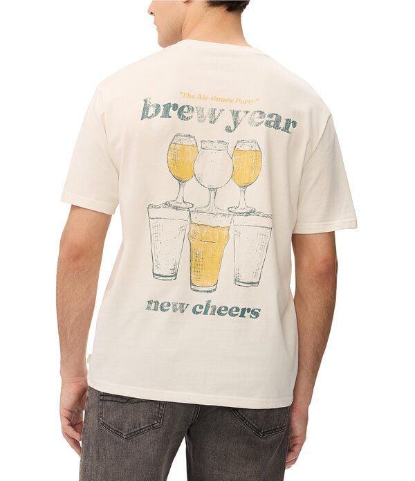 バッファロー・デイビッド・ビトン メンズ トップス シャツ Buffalo David Bitton Tebrew TShirt Milk