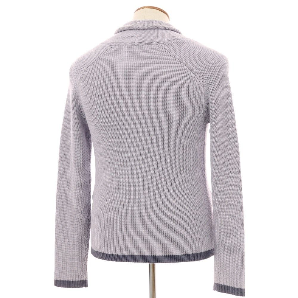 ジョルジオアルマーニ カーディガン グレー 中古】ジョルジオアルマーニ GIORGIO ARMANI ミドルゲージ コットン