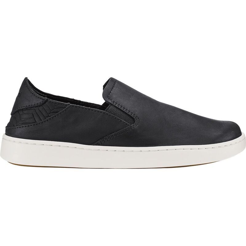 オルカイ レディース シューズ スニーカー レザー Olukai Pehuea Leather Shoe Womens OnyxOnyx