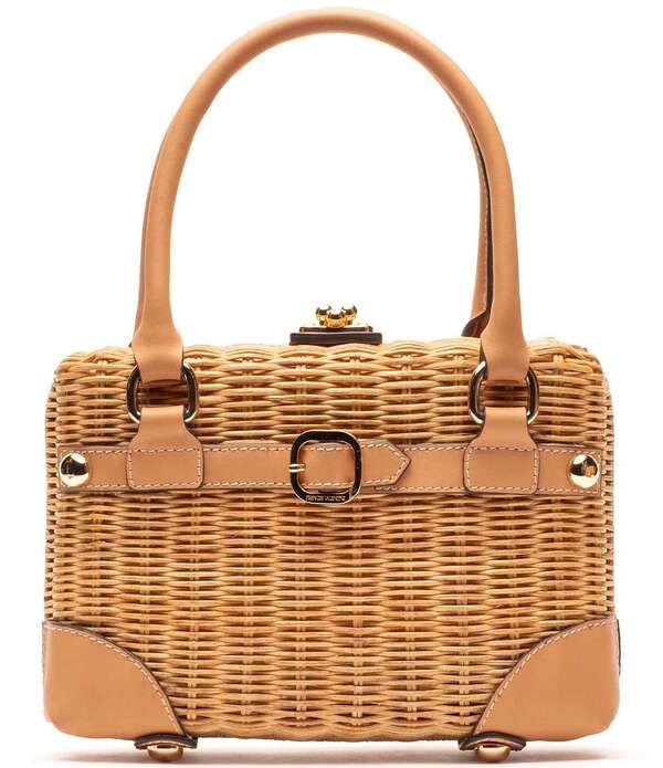フランセスバレンタイン レディース バッグ FRANCES VALENTINE Resort Lady Basket Bag Toast 57,090円