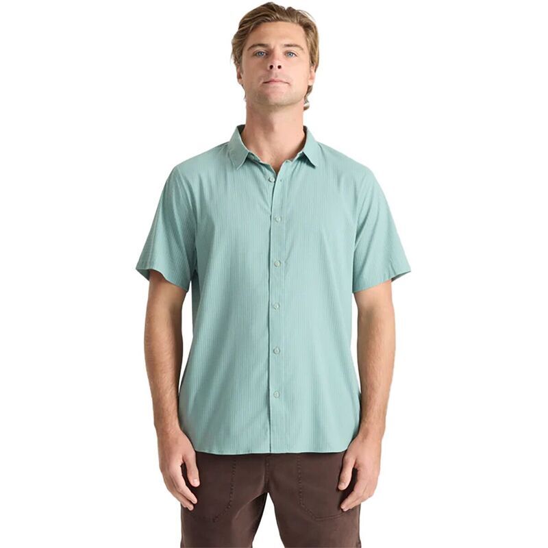 ローアク メンズ トップス シャツ 半袖 Roark Bless Up ShortSleeve Shirt Mens Dusty Green 2 グリーン