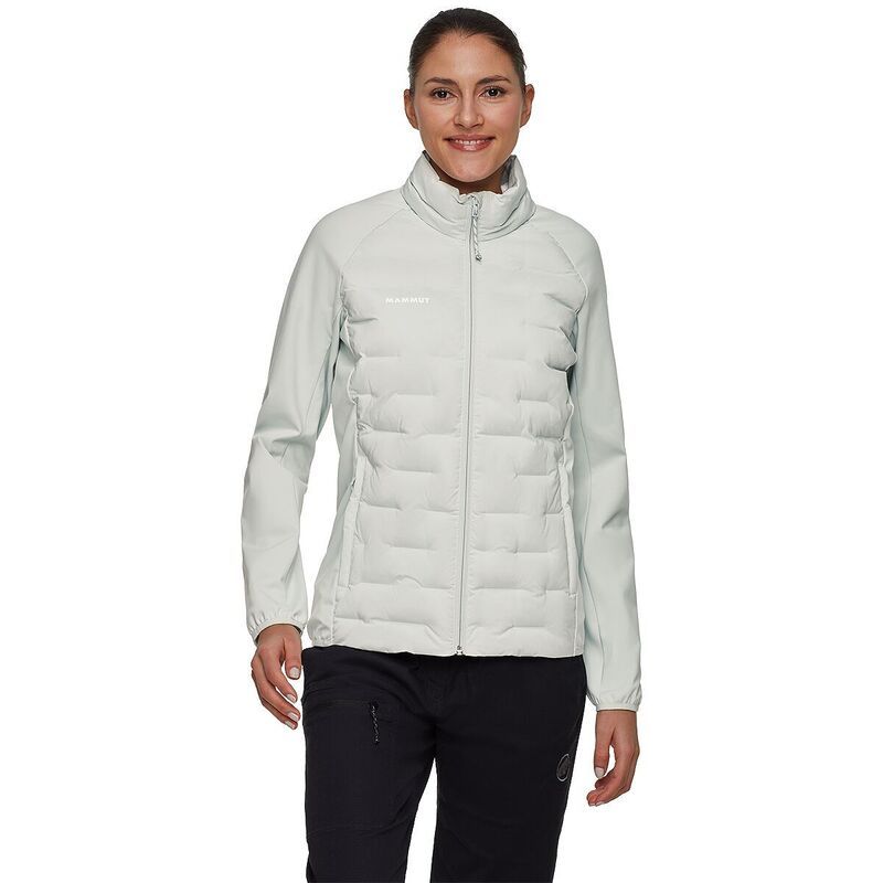 マムート レディース アウター ジャケット・ブルゾン Mammut Sender IN Hybrid Jacket Womensilver Sage セージ