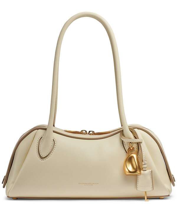 ダナキャラン レディース バッグ パイル Donna Karan Terry Shoulder Bag Buttercream
