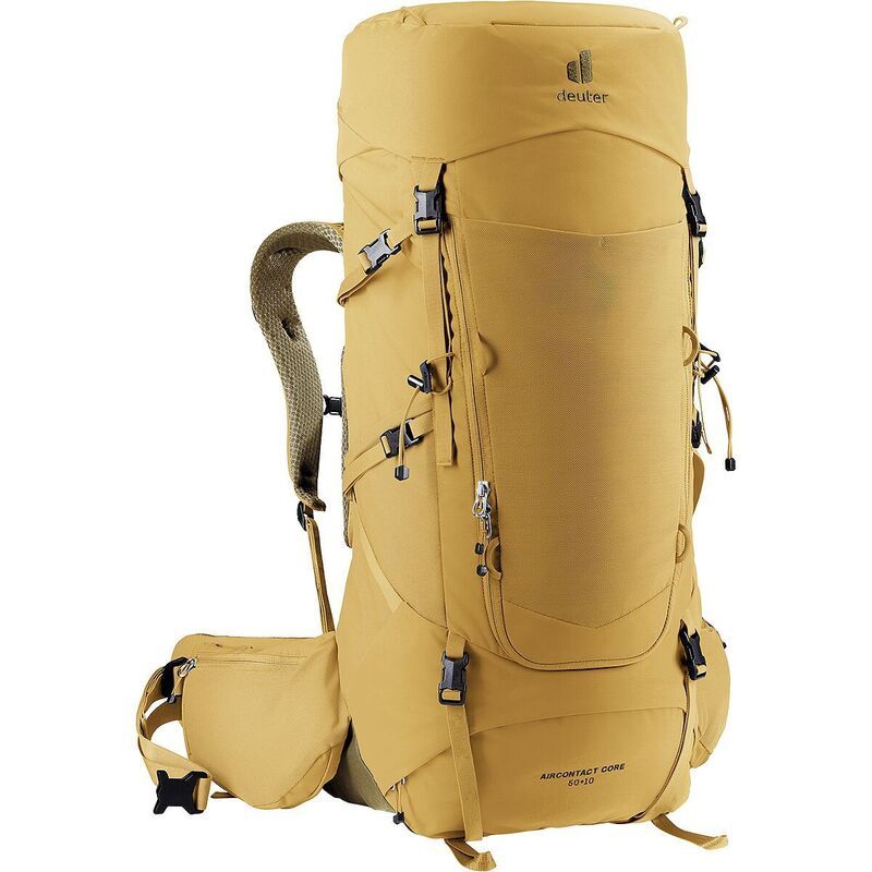 ドイター メンズ バッグ バックパック・リュックサック Deuter Aircontact Core 5010L Backpack SavannaNori