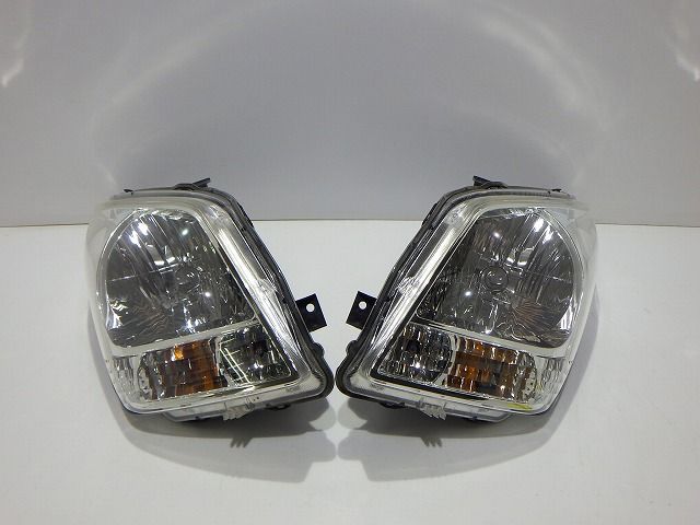 ワゴンR ヘッドライト左右 ハロゲン MH23S 100-59192 35120/35320-70K00 コーティング 綺麗 260516103