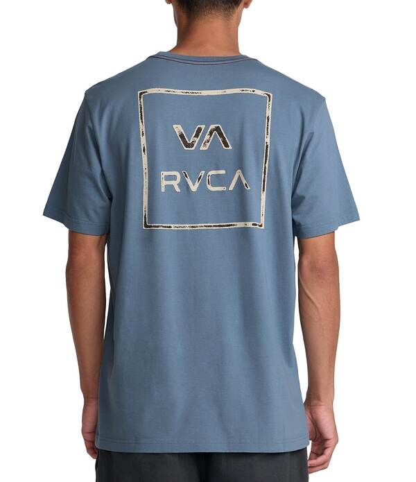 ルーカ メンズ トップス シャツ RVCA VAll The Way Short Sleeve TShirt Vintage Navy ネイビー
