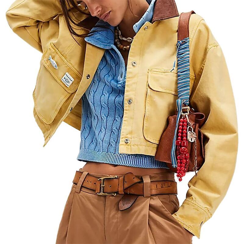フリーピープル レディース アウター ジャケット・ブルゾン Free People Martha Workwear Jacket Womens Rattan