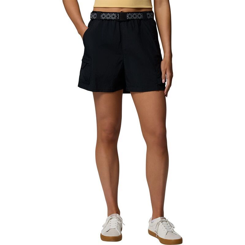 コロンビア レディース ボトムス ハーフパンツ・ショーツ Columbia Sequoia Grove Woven 4in Short Womens Black ブラック