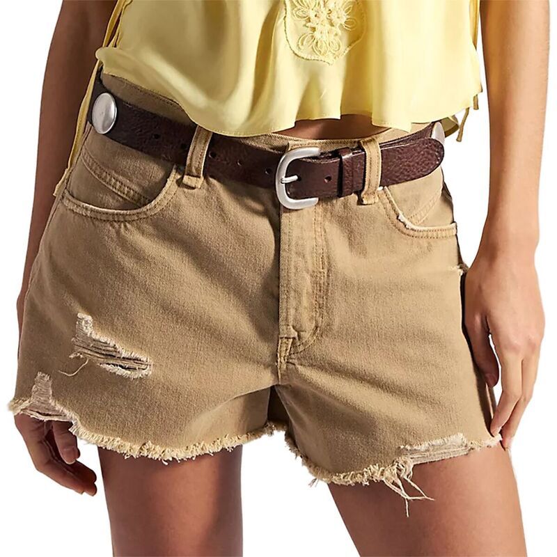 フリーピープル レディース ボトムス カジュアルパンツ デニム Free People Now Or Never Denim Short Womens Oat Latte デニム
