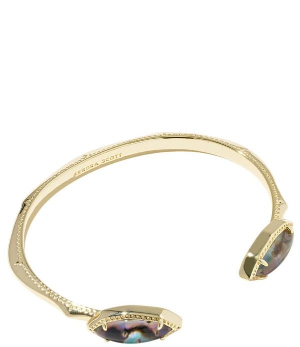 ケンドラスコット レディース アクセサリー ブレスレット・バングル・アンクレット Kendra Scott Ophelia Cuff Bracelet Gold Abalone Shell ゴールド