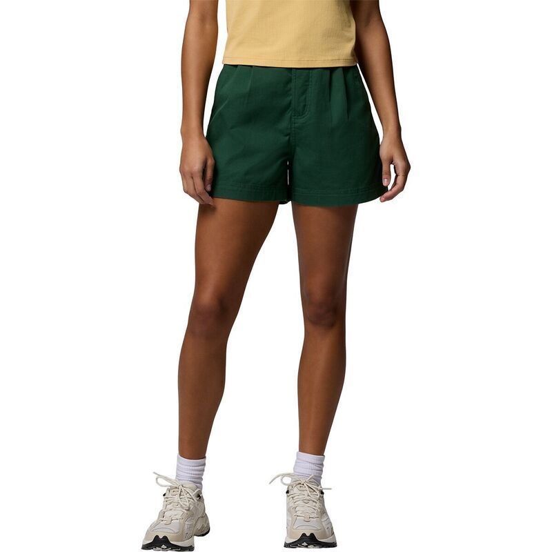 コロンビア レディース ボトムス カジュアルパンツ Columbiackerock Twill 5in Short Womens Rain Forest フォレスト