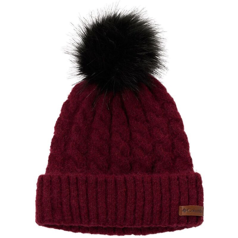 コロンビア メンズ アクセサリー 帽子 Columbia Winter Blur II Beanie Rich Wine ワイン