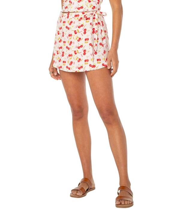 ロキシー レディース ボトムスカート プリント Roxy Zola Cherry Printed Skort Hibiscus