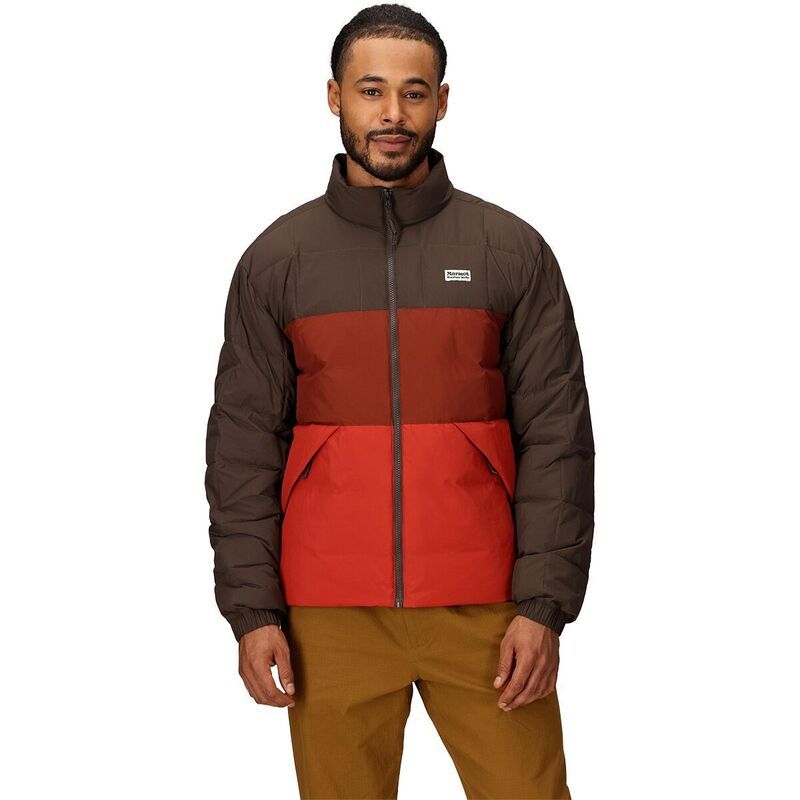 マーモット メンズ アウター ジャケット・ブルゾン ダウン Marmot Ares Down Jacket Mens Hickory NutPecanSumac