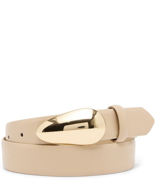 ディラーズ レディース アクセサリー ベルト Dillards 118 Organic Plaque Buckle Glossy Beltaupe トープ