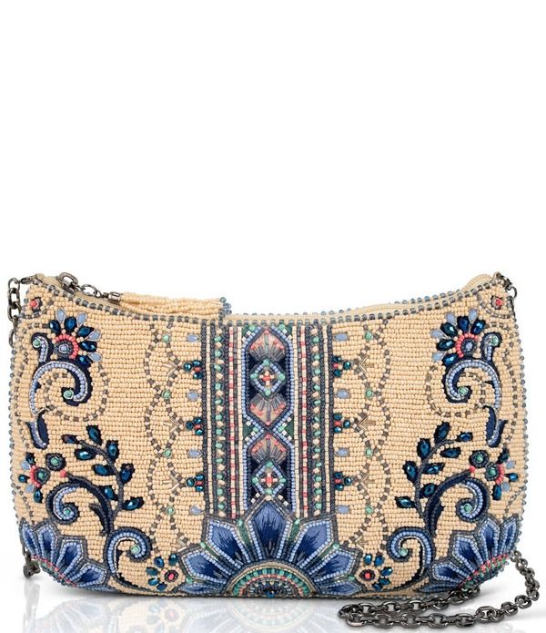 メリーフランセス レディース バッグ Mary Frances Mediterranean Mood Beaded Crossbody Bag Blue ブルー 43,080円