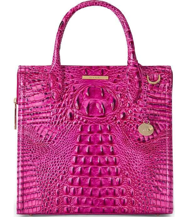 ブランミン レディース バッグ BRAHMIN Melbourne Collection Electric Fuchsia Small Caroline Satchel Bag Electric Fuchsia フューシャ