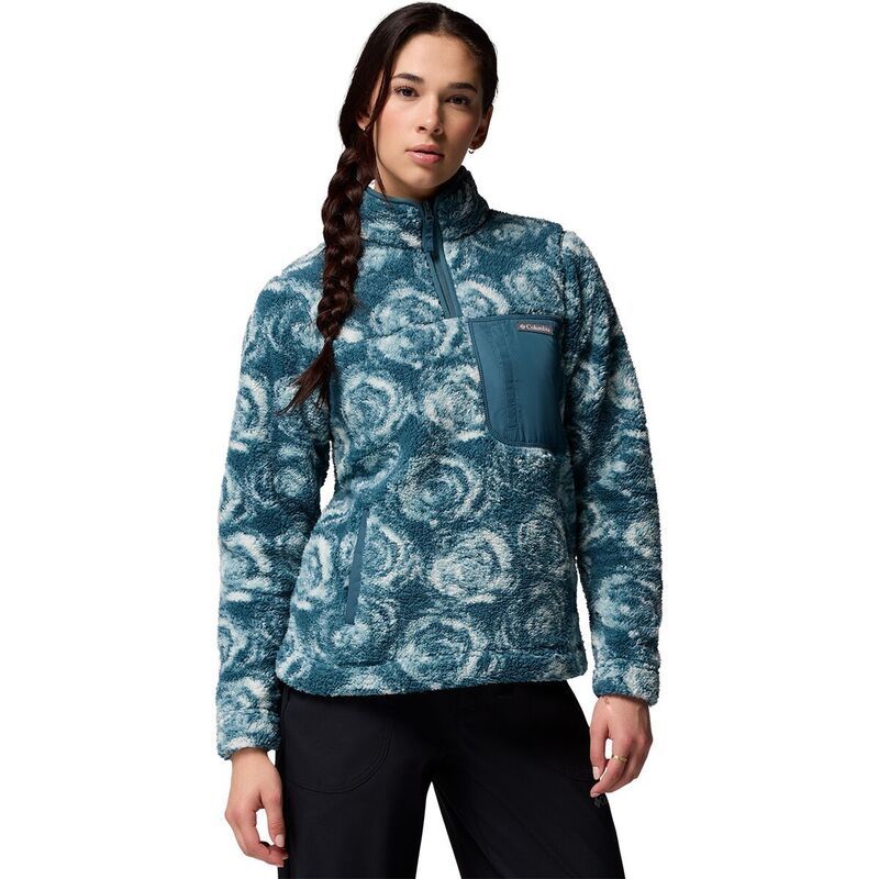 コロンビア レディース アウター ジャケット・ブルゾン Columbia West Bend 14Zip II Pullover Womens Everblue Rose City