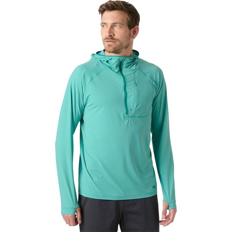 ヘリーハンセン メンズ アウター パーカー・スウェット Helly Hansen Shine Solen 12Zip Hoodie Mens Dark Lagoon 22,110円