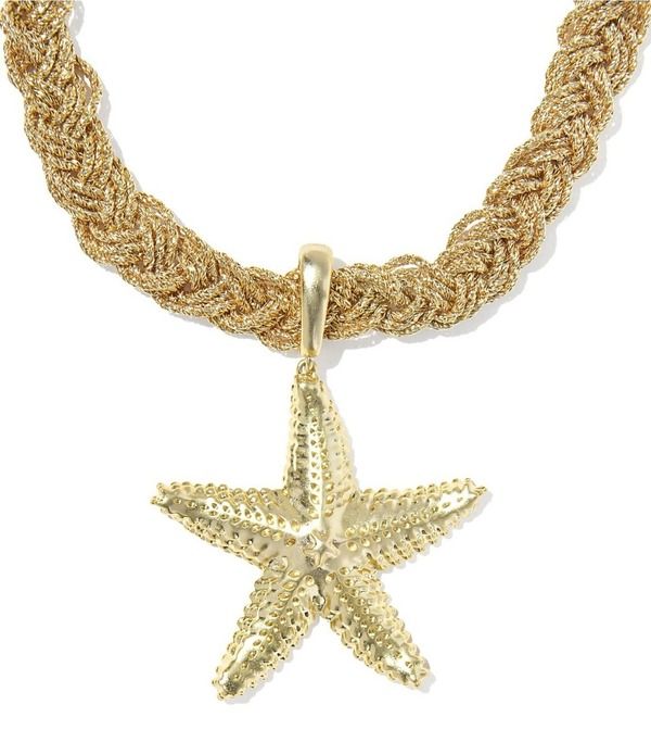 ケンドラスコット レディース アクセサリー ネックレス・チョーカー レース Kendra Scott Parker Starfish Statement Necklace Vintage Gold ゴールド