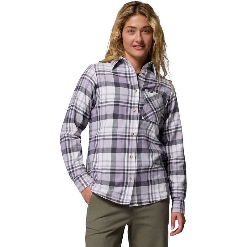 コロンビア レディース トップス Tシャツ 長袖 Columbia Calico Basin FlannelongSleeve Shirt Womenshark Multiplaid マルチカラー