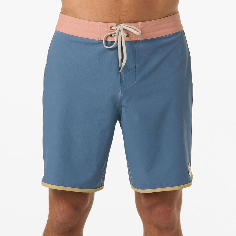 オニール メンズ 水着 ハーフパンツ・ショーツ ONeill OG Pigment Scallop 18in Board Short Mens Blue Fusion ブルー