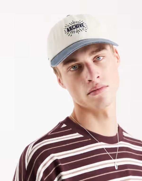 ジャック アンド ジョーンズ メンズ アクセサリー 帽子 キャップ Jack Jones Archive baseball cap and Navy Blazer ネイビー