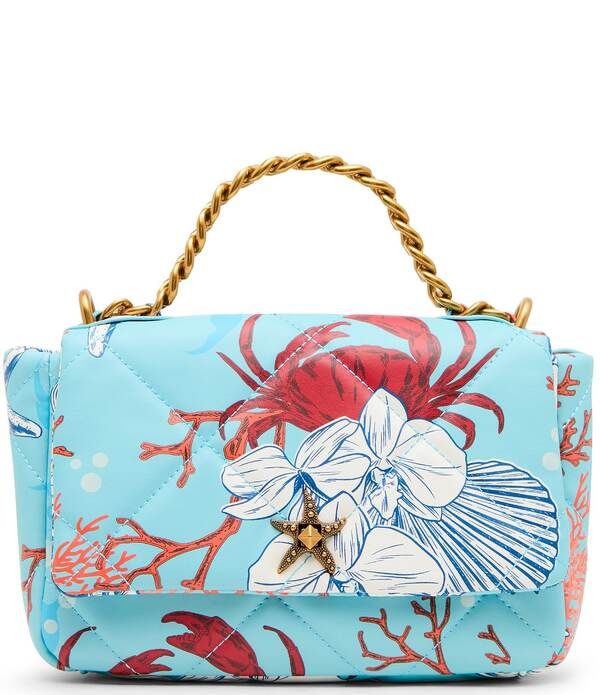 ベッツィジョンソン レディース バッグ Betsey Johnson Pier Pressure Flap Crossbody Bag BlueMulti ブルー