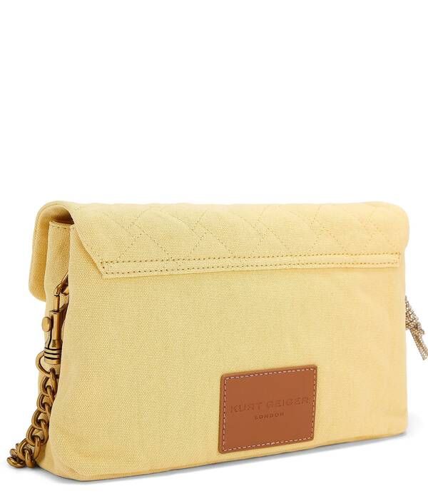 カートジェイガーロンドン レディース バッグ Kurt Geiger London Celia Canvashoulder Bag Yellow イエロー カートジェイガーロンドン レディース バッグ Kurt Geiger London Celia Canvashoulder Bag Yellow イエロー
