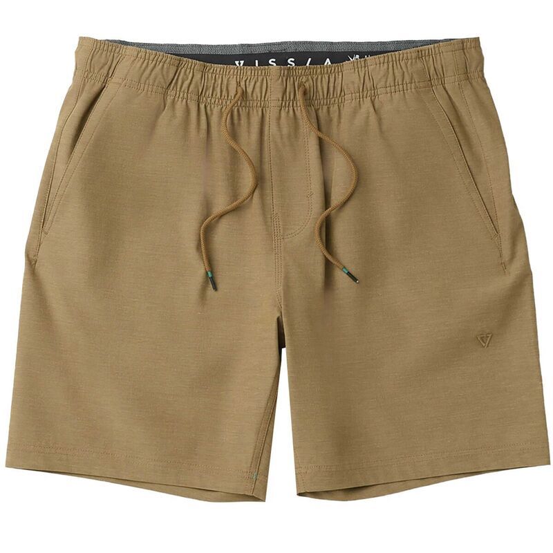 ヴィスラ メンズ ボトムス ハーフパンツ・ショーツ Vissla No See Ums Hybrid Eco 18in Elastic Walkshort Mens Darkhaki カーキ