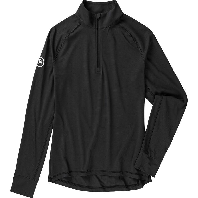 バックカントリー レディース トップス Tシャツ Backcountry Tahoe Sun 14 Zip Womens Black ブラック
