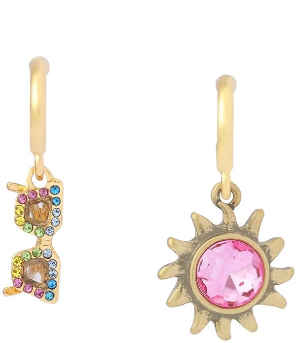 カートジェイガーロンドン レディース アクセサリー ピアス・イヤリング Kurt Geiger London Celestial Sunburst Sunglasses Mismatch Drop Earrings Multi マルチカラー