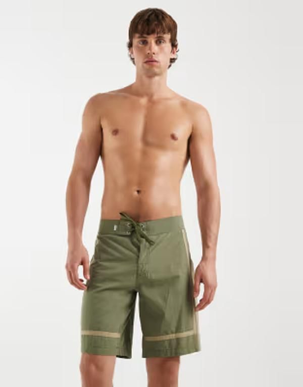 リズム メンズ 水着 ハーフパンツ・ショーツ Rhythm paneled trunks Khaki カーキ