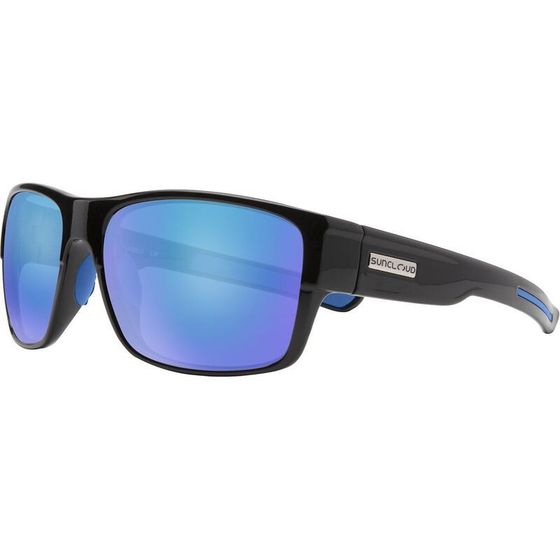 サンクラウドポラライズド メンズ アクセサリー サングラス・アイウェア Suncloud Polarized Optics Range Polarized Sunglasses BlackPolarized Blue Mirror ブラック
