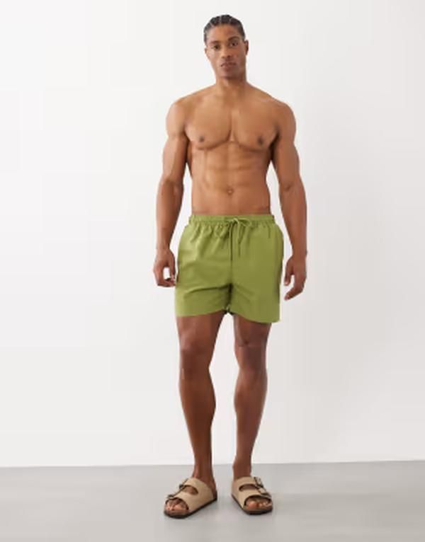 サウスビーチ メンズ 水着 ハーフパンツ・ショーツ South Beach swimsuit Khaki カーキ