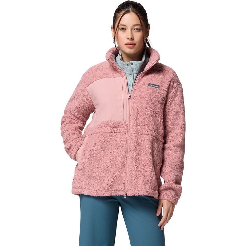 コロンビア レディース アウター ジャケット・ブルゾン フリース Columbia Stellar Path Fleece FullZip Jacket Womens Eraser Pink ピンク