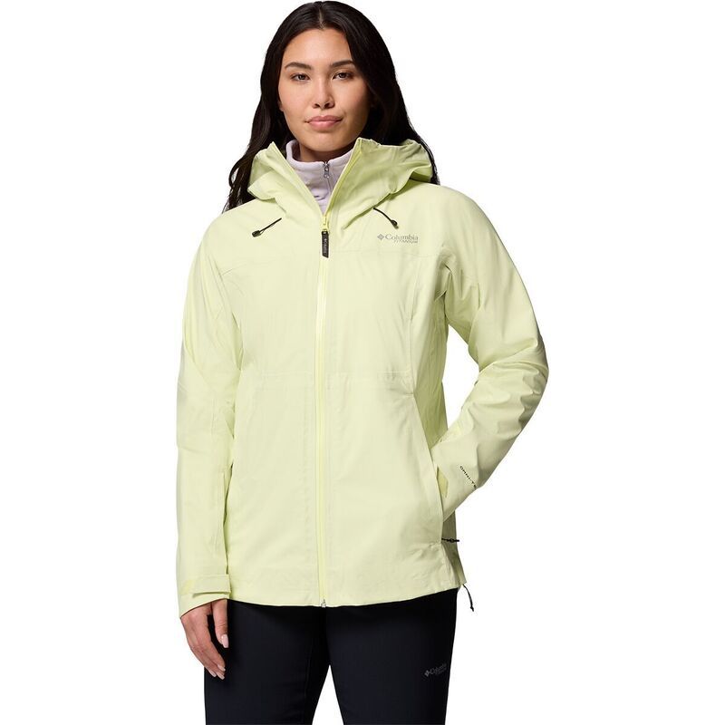 コロンビア レディース アウター ジャケット・ブルゾン Columbia Northwest Explorer 3L Shell Jacket Womens Citron Haze