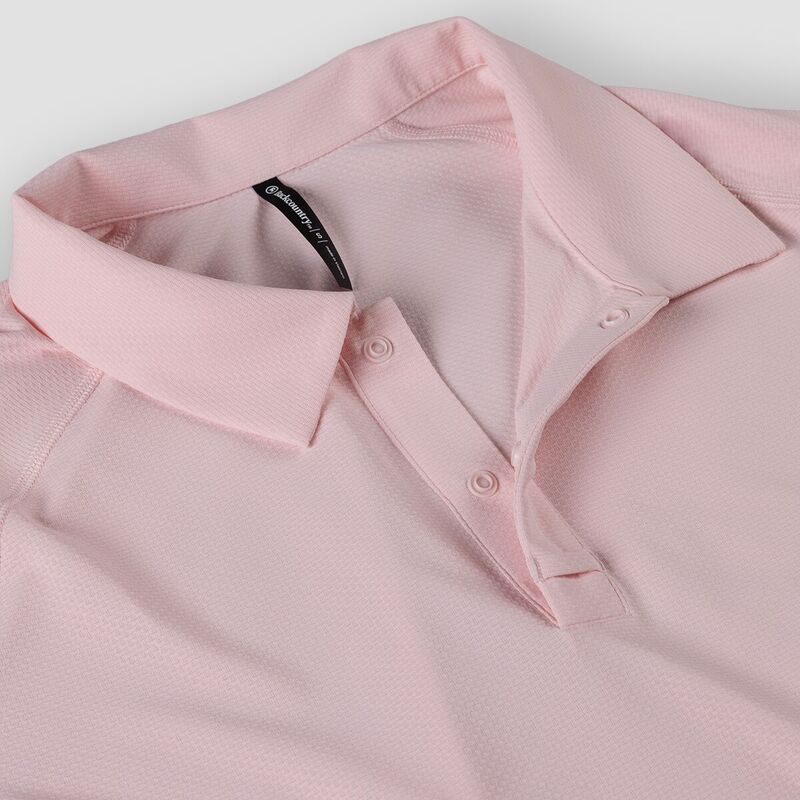 バックカントリー レディース トップス Tシャツ ポロシャツ Backcountry Tahoe Sun Polo Womens Barely Pink ピンク