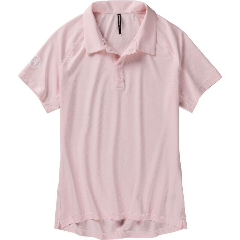 バックカントリー レディース トップス Tシャツ ポロシャツ Backcountry Tahoe Sun Polo Womens Barely Pink ピンク