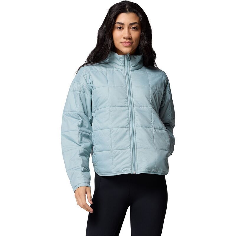 コロンビア レディース アウター ジャケット・ブルゾン キルティング Columbia Sienna Hill Quilted Jacket Womens Crushed Blue ブルー