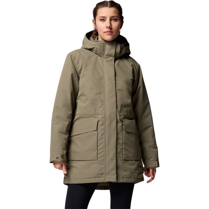 コロンビア レディース アウター ジャケット・ブルゾン パーカー Columbia Pulaski Parka Womenstone Green グリーン