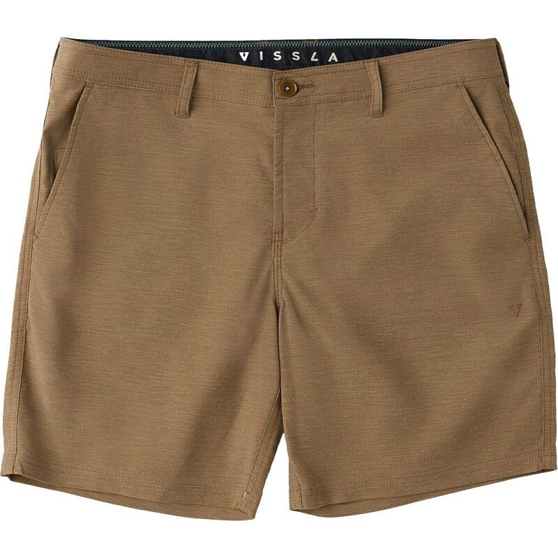 ヴィスラ メンズ ボトムス ハーフパンツ・ショーツ Vissla Canyons Hybrid 185in Walkshort Mens Darkhaki カーキ