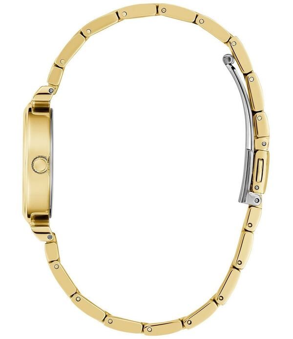 ゲス レディース アクセサリー 腕時計 Tシャツ Guess Womens Quartz Analogold Tone Round Stainlessteel Bracelet Watch Gold ゴールド ゲス レディース アクセサリー 腕時計 Tシャツ Guess Womens Quartz Analogold Tone Round Stainlessteel Bracelet Watch Gold ゴールド
