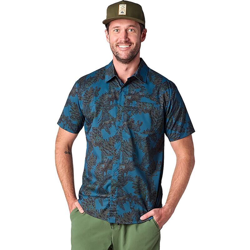 フライロー メンズ トップス シャツ Flylowild Child Shirt Mens Ocean Pine Cone Party