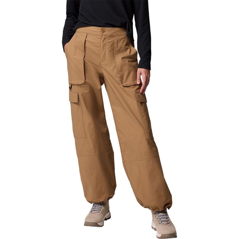 コロンビア レディース ボトムス カジュアルパンツ コットン Columbia Brea Falls Cotton Ripstopant Womens Delta
