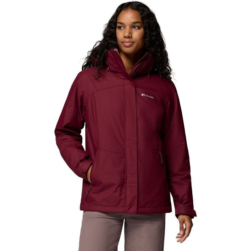 コロンビア レディース アウター ジャケット・ブルゾン フリース Columbia Bugaboo III Fleece Interchange 3In1 Jacket Womens Rich Wine ワイン