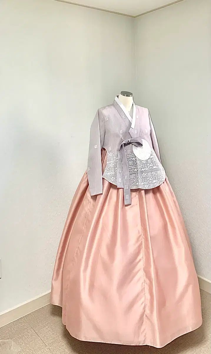 レディースハン族 銀箔唐衣+スカート